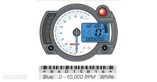 conta rotações universal koso rx2nr - 3