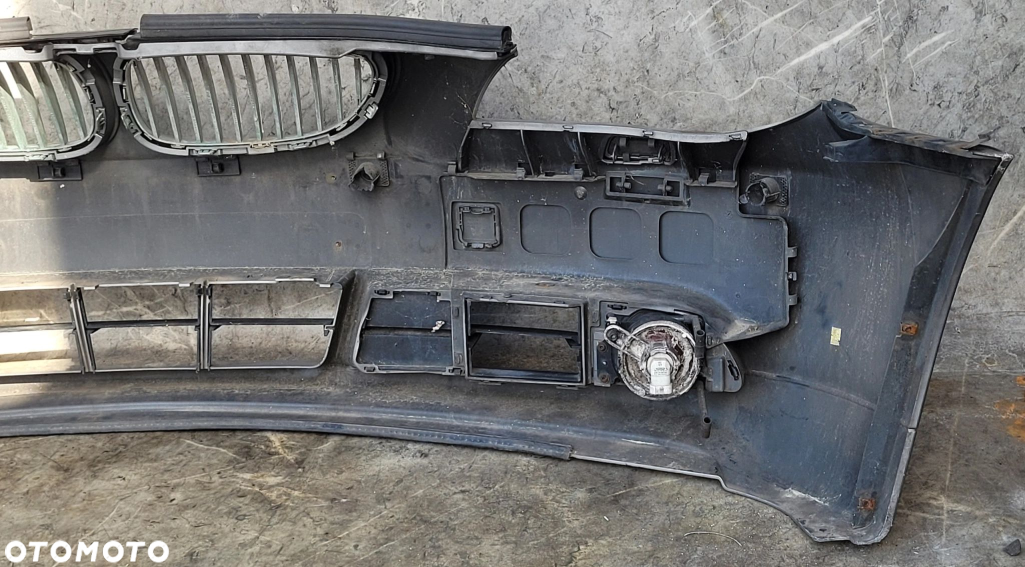 ZDERZAK PRZÓD PRZEDNI BMW E60 E61 A08 SILBERGRAU A170 - 7
