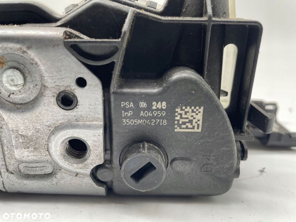 zamek drzwi przedni przód prawy citroen c3 psa 006246 - 2