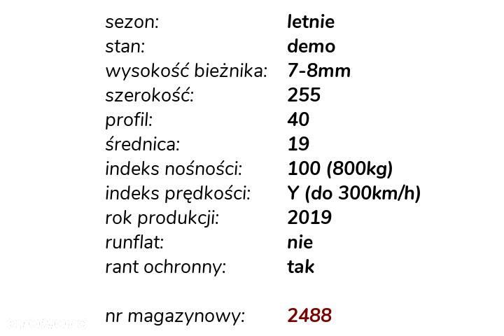 Michelin Pilot Sport 4 255/40 R19 DEMO - 3