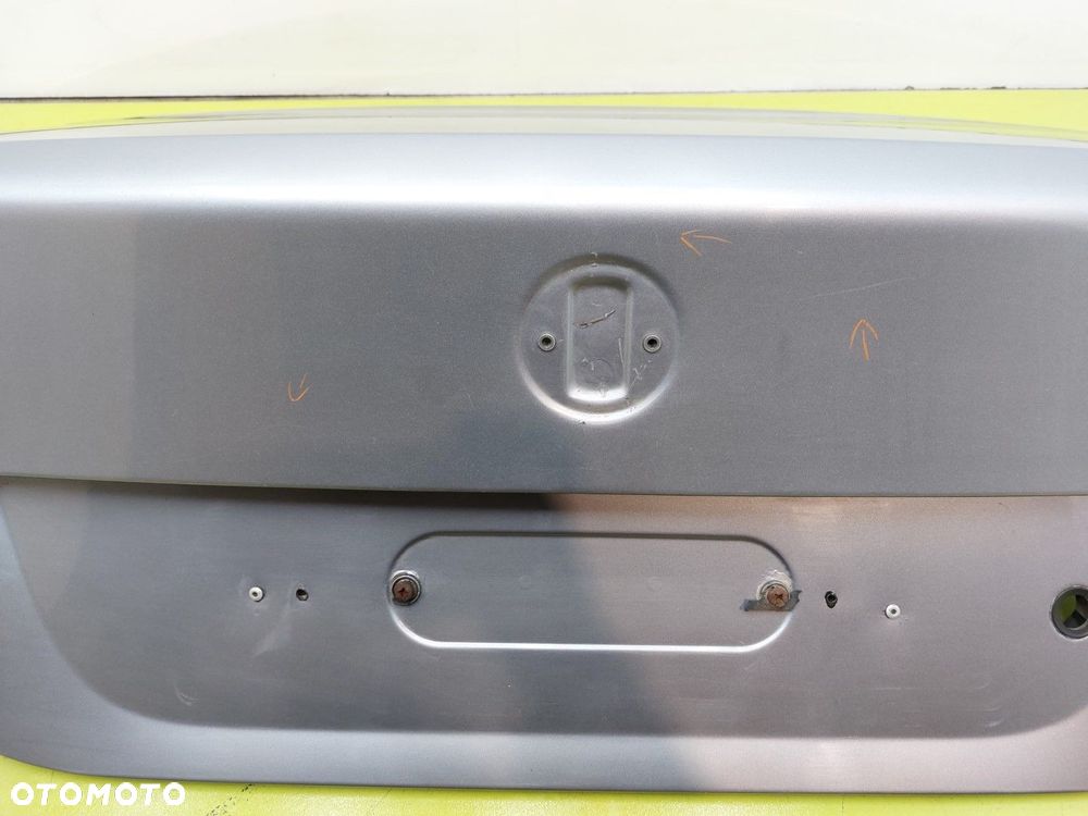 Klapa tył tylna BMW SERIA 5 E60 2003-2007 PRZED LIFT SILBERGRAU METALLIC - 2
