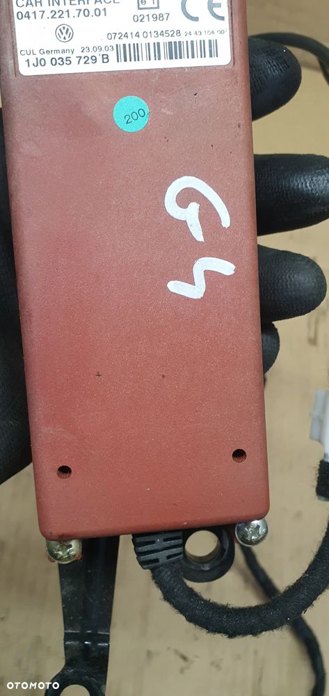 Moduł telefonu VW Golf IV 4 1J0035729B - 6