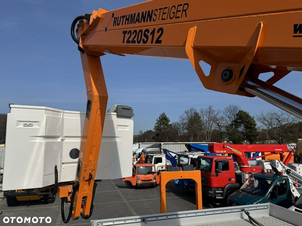 Mercedes-Benz Atego 1324 4x4 Zwyżka RUTHMANN STEIGER T220S12 Podnośnik Koszowy - 8