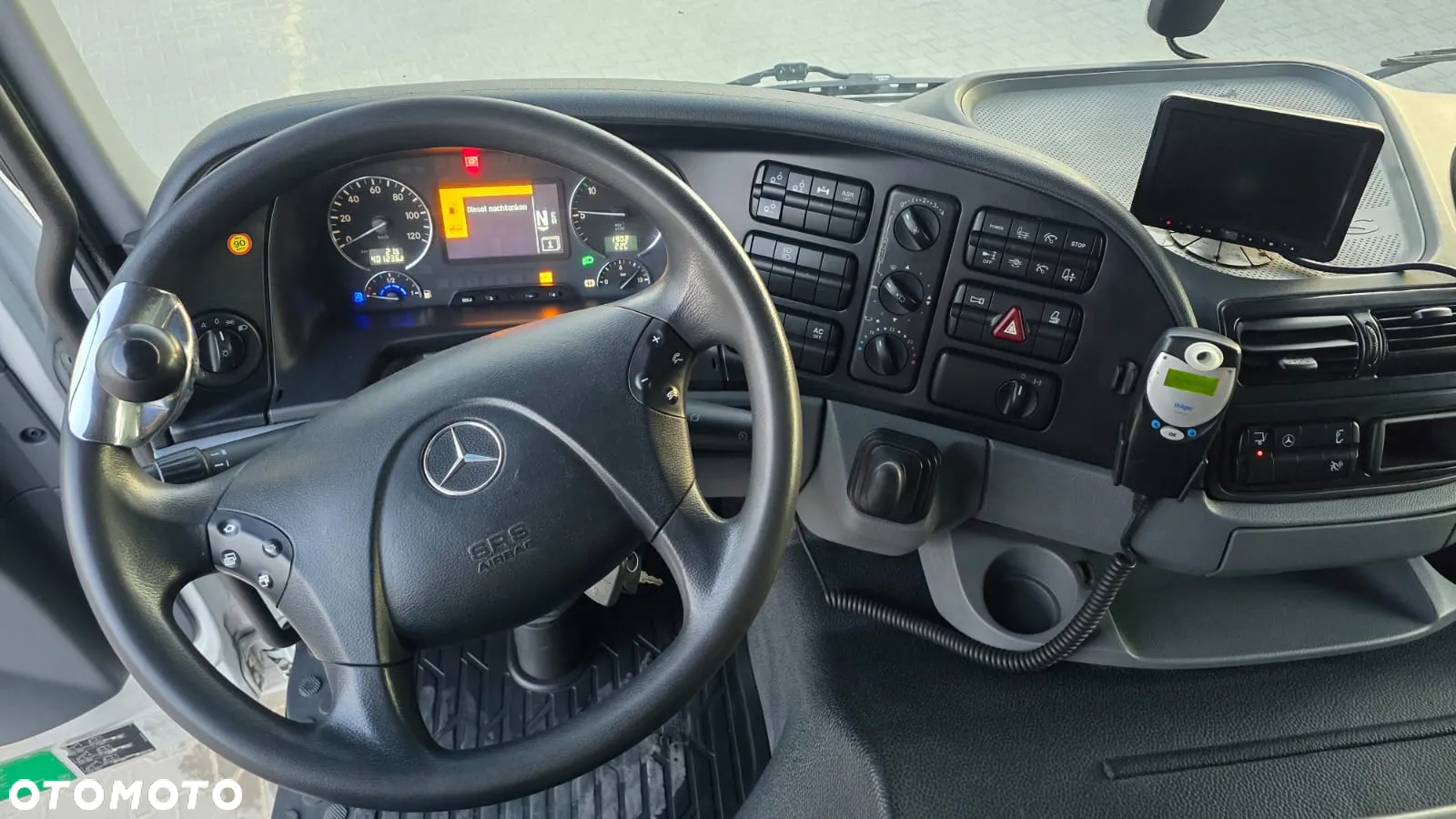 Mercedes-Benz Actros 2541 6x2 kontener izoterma niski przebieg super stan laweta rama do zabudowy - 18