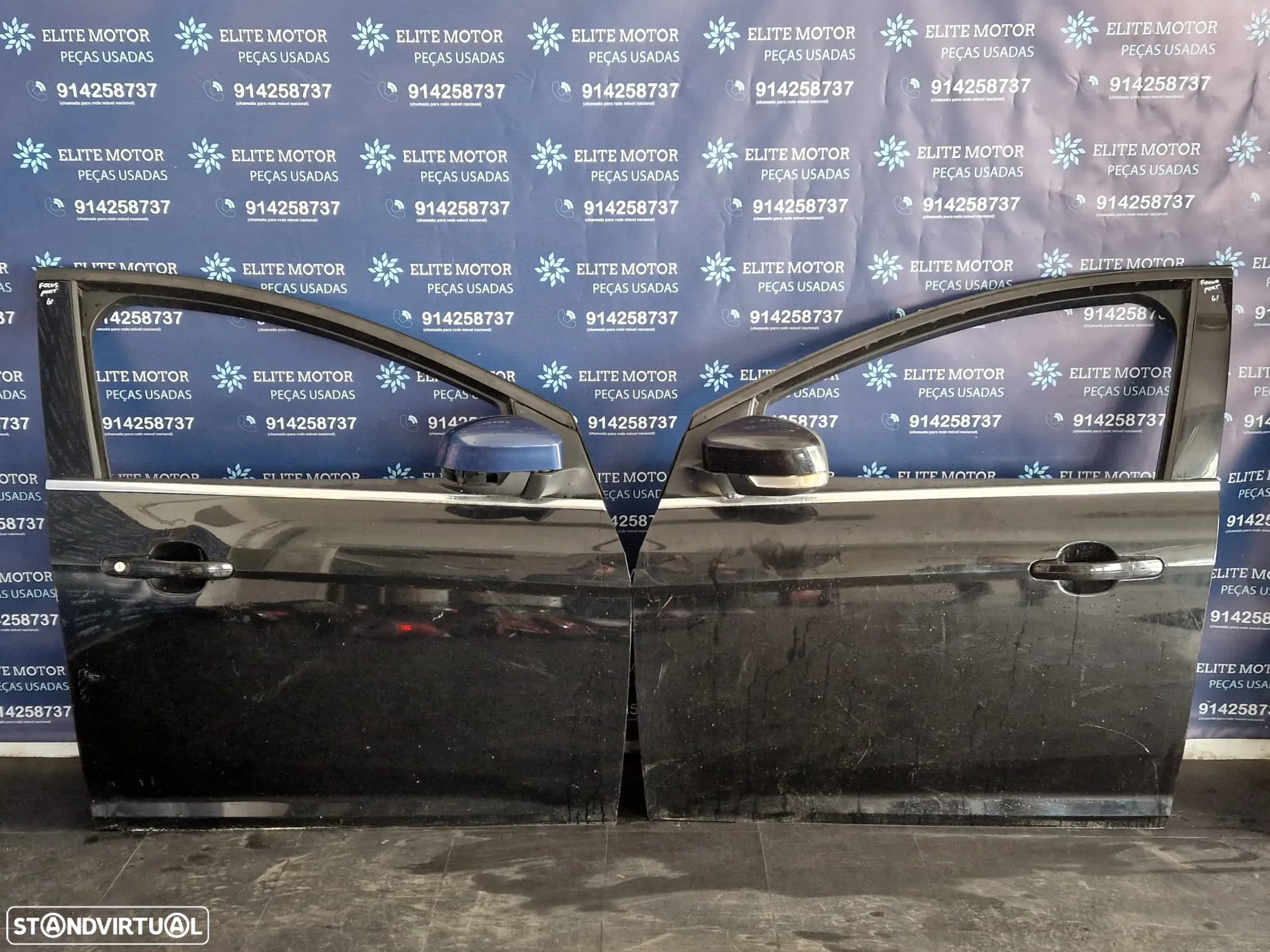 Porta usada FORD FOCUS 3 III frente esquerda direita 5 PORTAS ENVIO GRATIS - 3