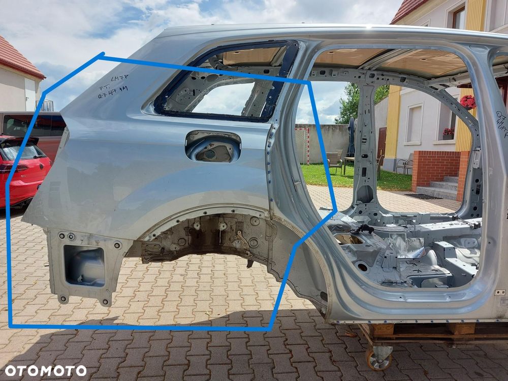 Audi Q7 II LIFT 4M0 TFSI ćwiartka błotnik prawy prawa strona tył tylny - 1