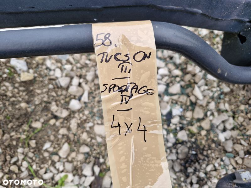 HYUNDAI TUCSON III 3 2.0 CRDI 4WD BELKA ZAWIESZENIA OŚ TYLNA 55405-D7100 - 10