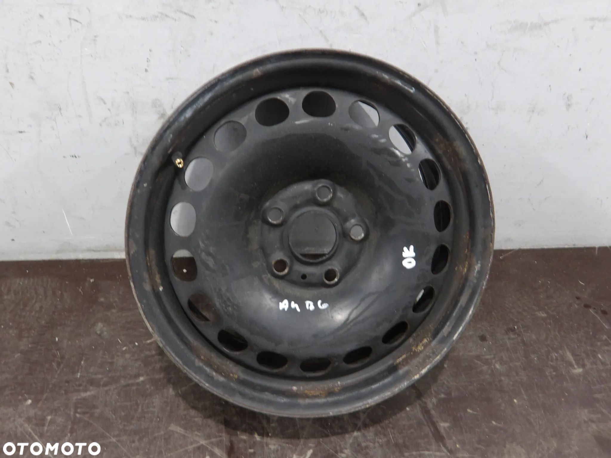 AUDI A4 B6 01-04 KOMBI FELGA STALOWA STALÓWKA 5X112 6.5J ET42 R16 - 1