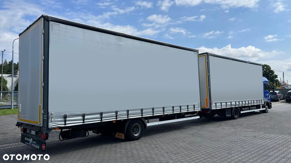 MAN TGL 12.250 XL EURO 6 FIRANKA PLANDEKA PRZESTRZENNY PRZEJAZDOWY - 6