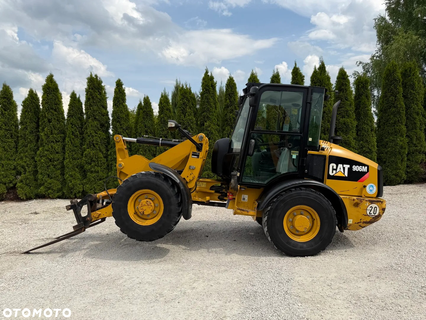 Caterpillar CAT 906M / PIĘKNA / ORYGINAŁ / ZADBANA / SPROWADZONA Z NIEMIEC / ORYGINAŁ / MAŁE GABARYTY / BEZ DPF I ADBLUE / CENA BRUTTO / 60 70 M 506 509 L30 L35 908 907 320 318 750 850 - 40