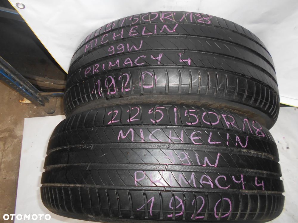OPONY 225/50R18 MICHELIN PRIMACY 4 DOT 1920 7MM