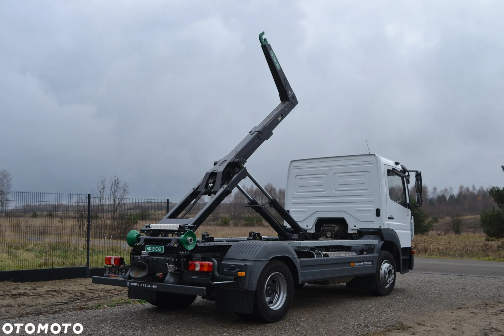 Mercedes-Benz Atego 1224 Nowe urządzenie hakowe SKIBICKI Hakowiec Meiller HYVA Palfinger - 14