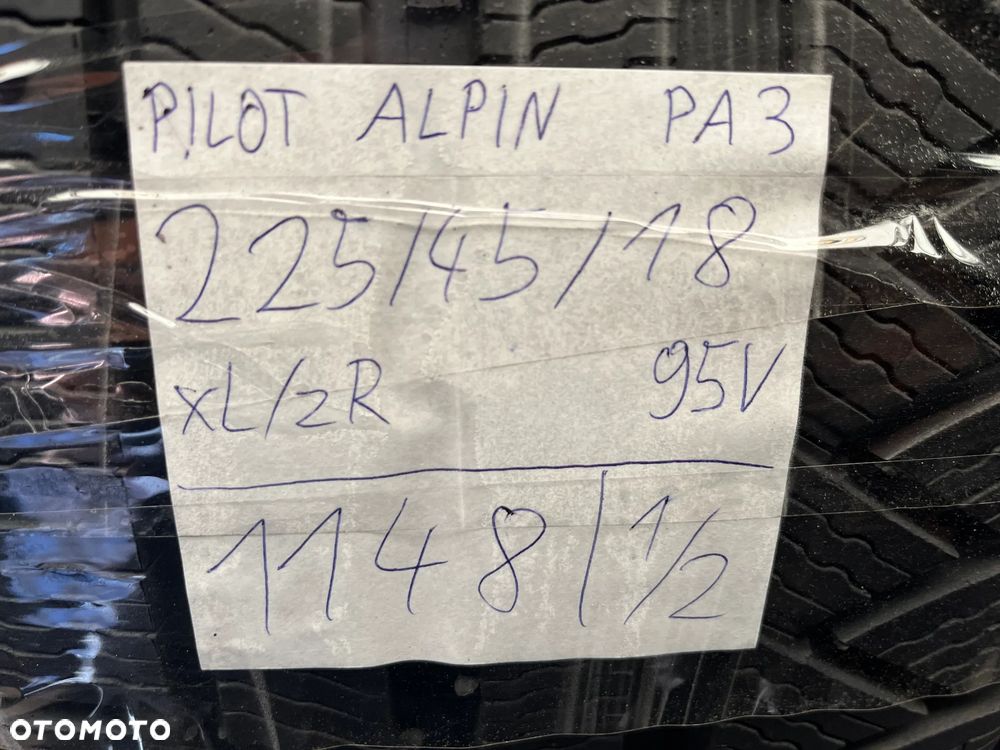Michelin 225 45 18 Pilot Alpin PA3 95V XL 2szt. - 4