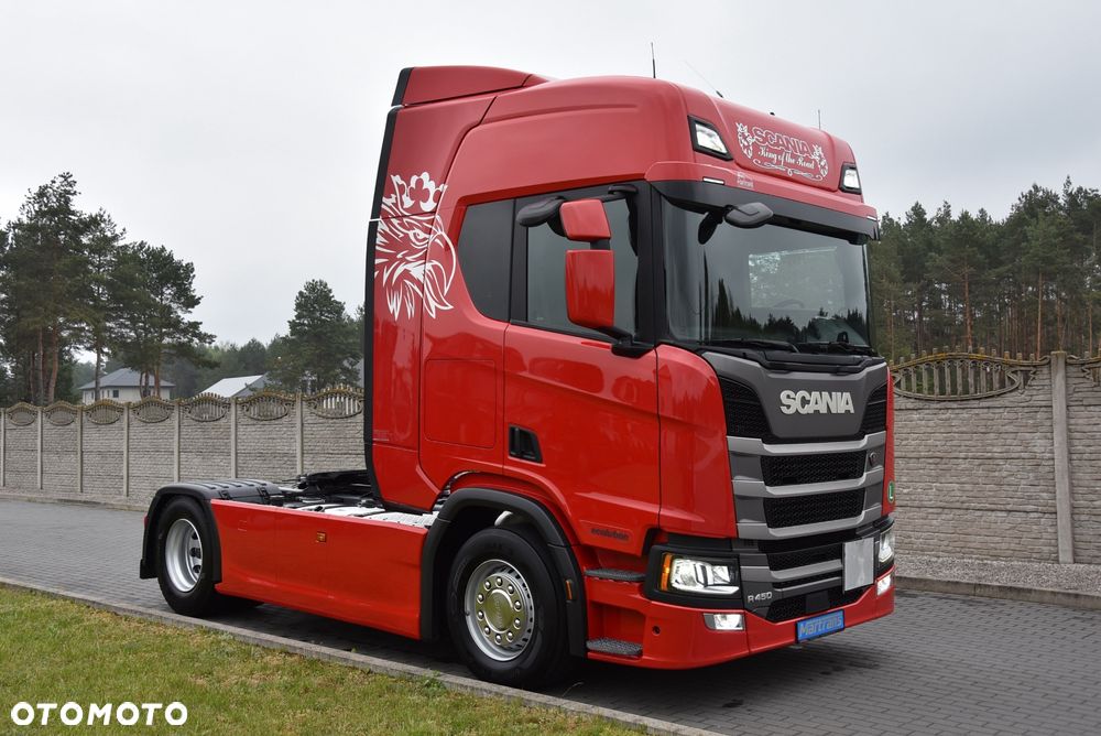 Scania R 450 / HYDRAULIKA HYVA / CAŁA NA PODUSZKACH / I PARK-COOL / 2021 / FULL LED / STANDARD / Retarder / !! Jak nowa !! - 3