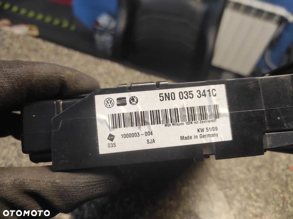 MODUŁ MEDIA MULTIMEDIA INTERFACE 5N0035342B 5N0035341C SPRAWNE GWARANCJA VW AUDI SEAT SKODA WYSYŁKA !!!! - 3