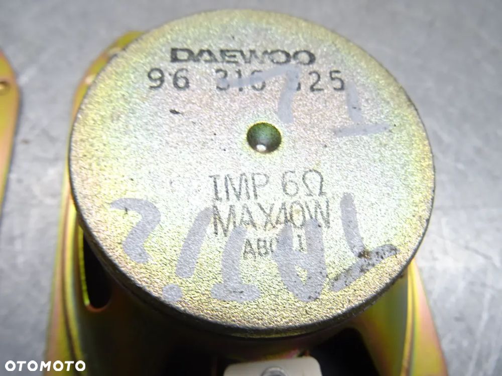 DAEWEOO MATIZ 98-07 0.8B GŁOŚNIK LEWY PRAWY TYŁ 96316825 - 5