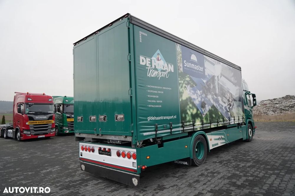 Scania G 280 / SOLO / 4x2 / CORTINĂ - 7,7 m / BDE / FULL AIRMATIC / PLUSĂ / PIELE - 4