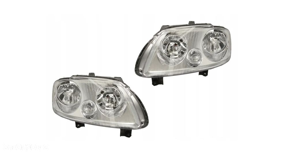 VW Touran 03-06 Caddy 03-10 Reflektor lampa przód przednia nowa LEWA PRAWA EU - 1