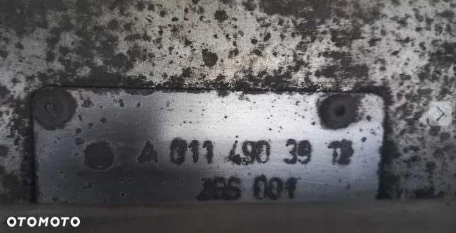 Tłumik katalizator DPF OM936 Euro 6 Antos Arocs Atego A011 490 39 12 - 3