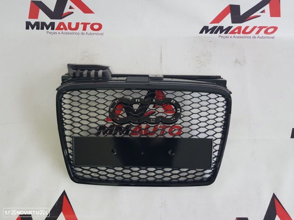 Grelha frontal AUDI A4 B7 Look RS4 - 1