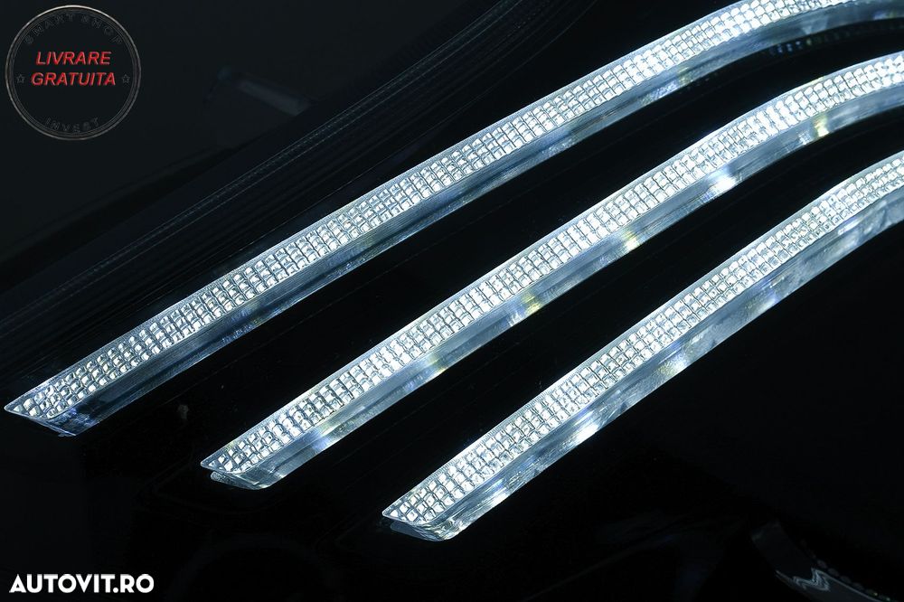 Faruri Full LED Mercedes V-Class W447 (2016-2020) Negru- livrare gratuita - 13