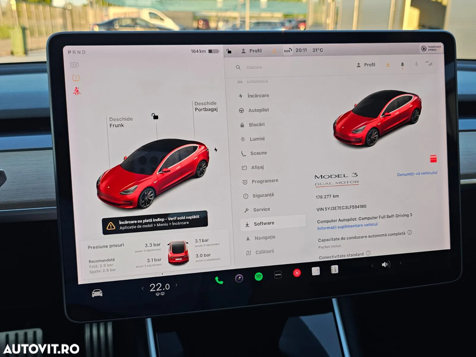 Tesla Model 3 Langstreckenbatterie Allradantrieb Dual Motor Performance - 22
