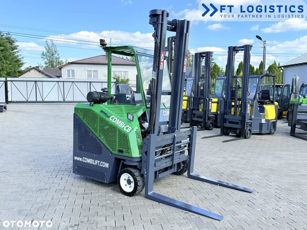 Combilift WÓZEK CZTEROKIERUNKOWY - WIELOKIERUNKOWY | COMBILIFT CB2500 | GAS| DUPLEX 4000MM | JEDYNE 552 MOTOGODZINY | PRZESUW WIDEŁ | POZYCJONER WIDEŁ | NOWE OPONY | PO SERWISIE | STAN IDEALNY - 4