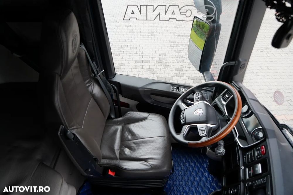 Scania R 450 / MEGA / PLATĂ JOSĂ / RETARDER / I-PARK COOL / PIELE / EURO 6 - 27