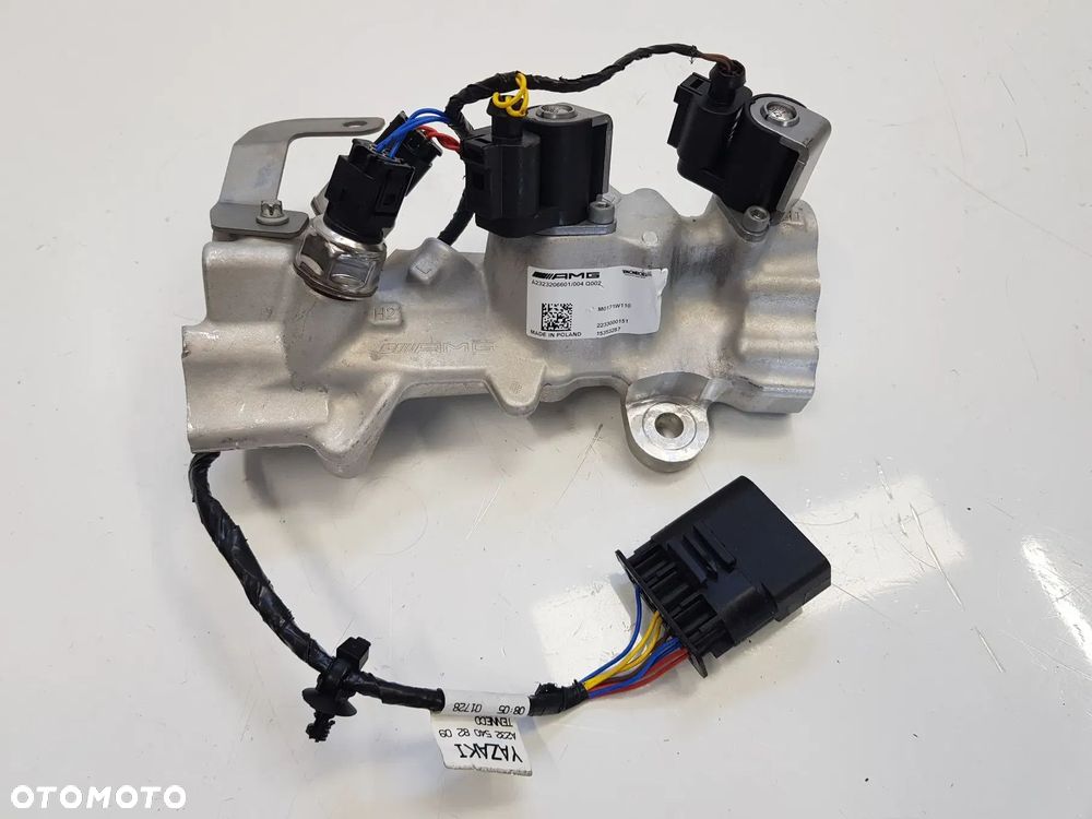 NOWY Zawór zawieszenia zespół zaworów z wiązką elektryczną MERCEDES AMG EQS A2323206601 A2325408209 - 1