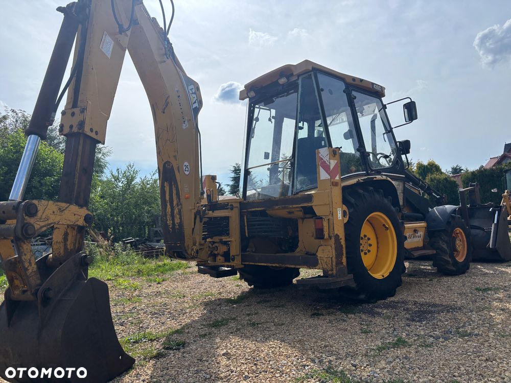 Caterpillar CAT 428C 2001r 4x4 perełka koparko ładowarka teleskop widły rekin - 4