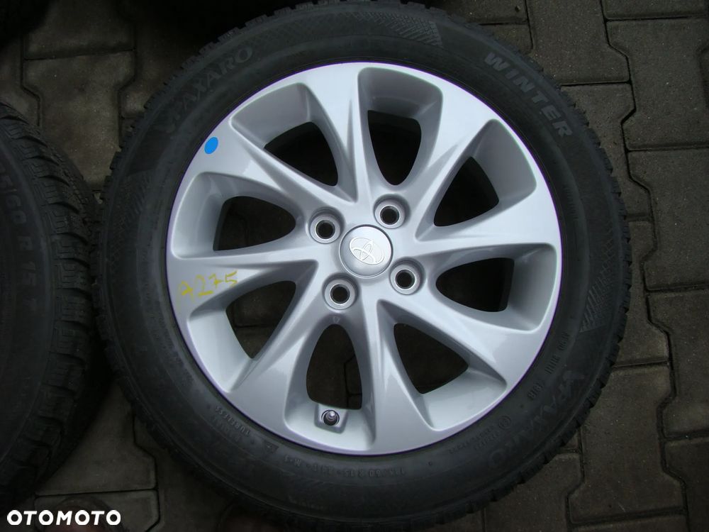 a275 4x100 Toyota Yaris 6Jx15 zima 185/60 R15 - 3