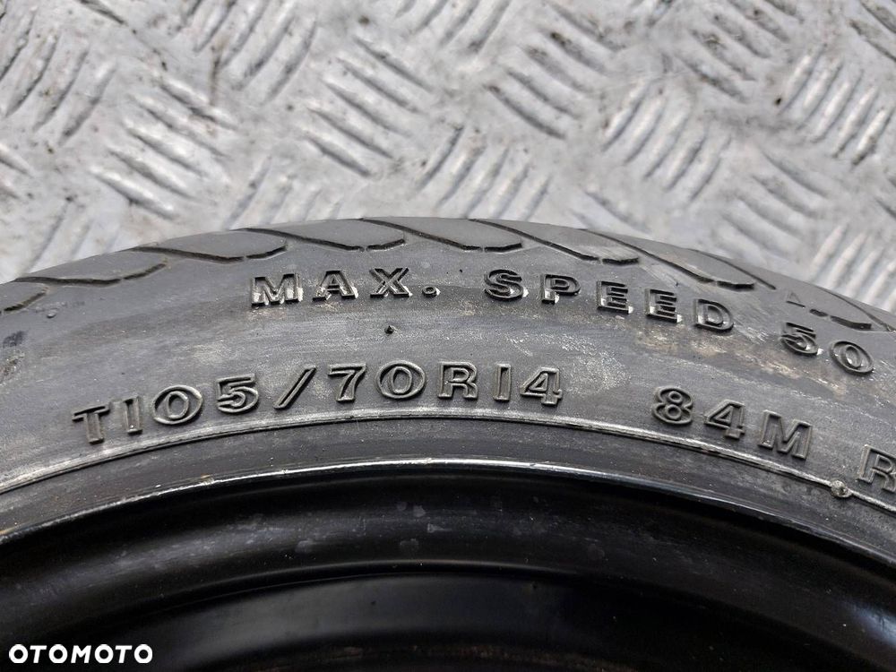 DOJAZDÓWKA 4x100 3,5Jx14 105/70R14 VW POLO III IBIZA II 6N0601025G - 2