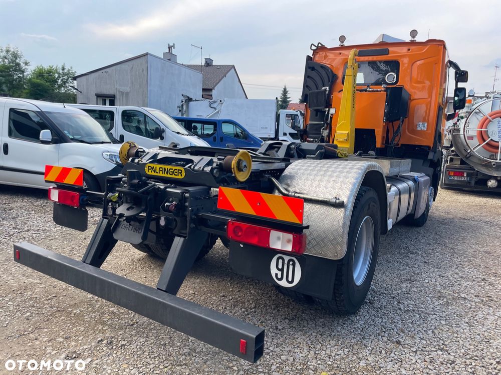 Renault C 440 Kerax Premium Hakowiec PALFINGER T15  Czołownica pojazd specjalny zimowego utrzymania dróg - 11