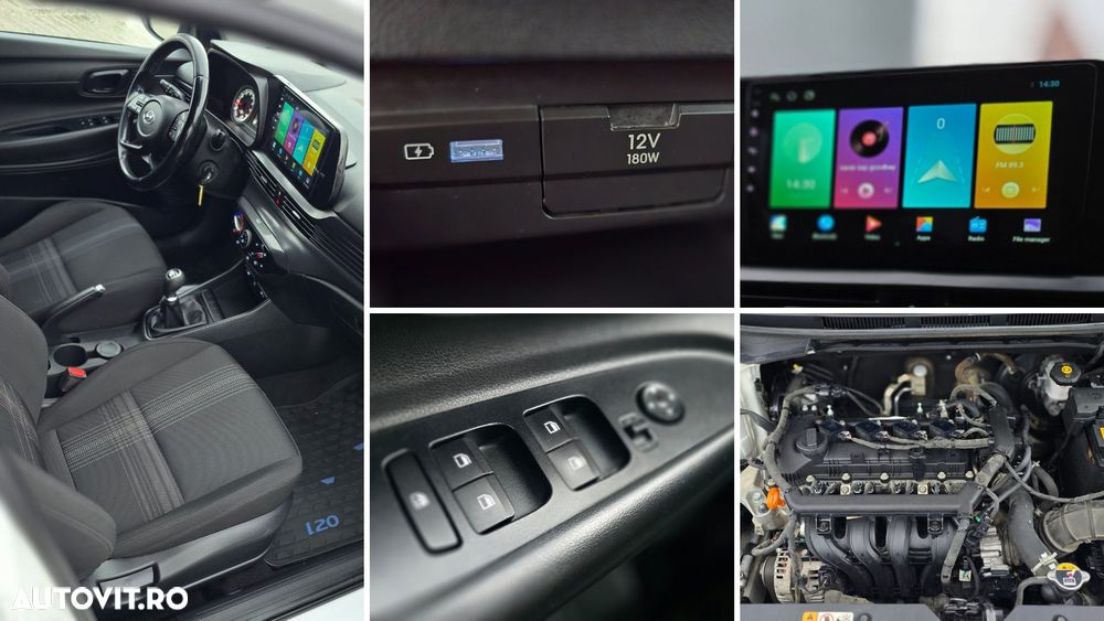 Hyundai i20 blue 1.2 Pure - 8