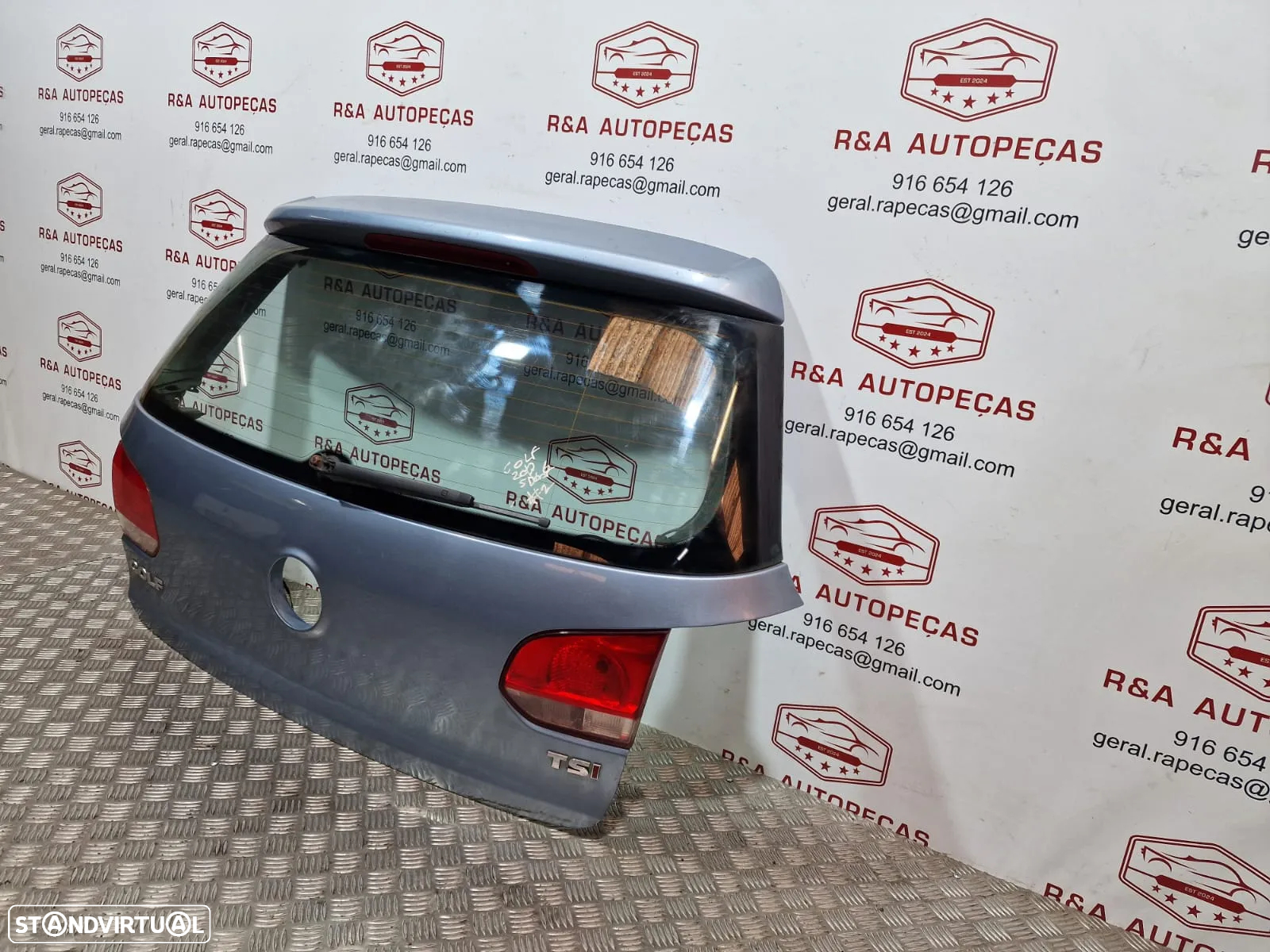 Tampa da Mala VW Golf 6 VI  portas Original - 6