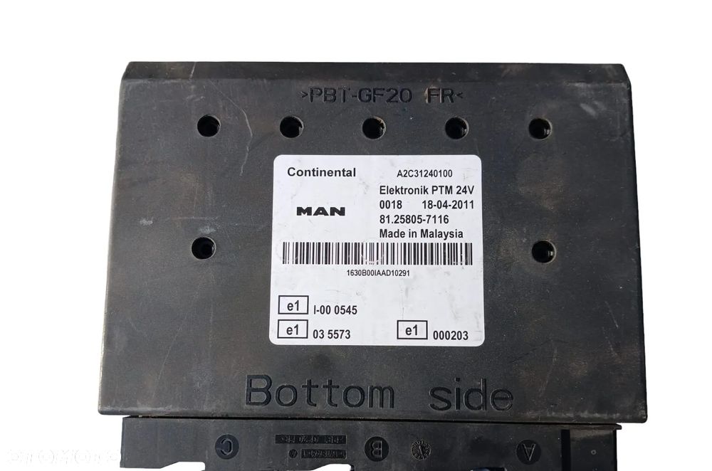 STEROWNIK KOMPUTER MODUŁ PTM MAN TGX TGS 81.25805-7116 - 1
