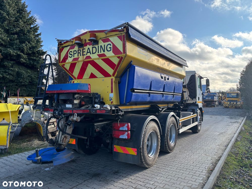 MAN TGM 26.290 6X4BB PIASKARKA SOLARKA pług schmidt - 18