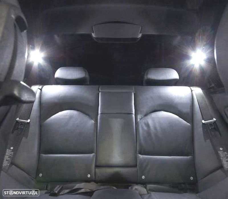 KIT COMPLETO 18 LAMPADAS LED INTERIOR BMW E46 M3 318I 318TI 323I 323IS 325I 325XI 328I 330I 330XI 32 - 3
