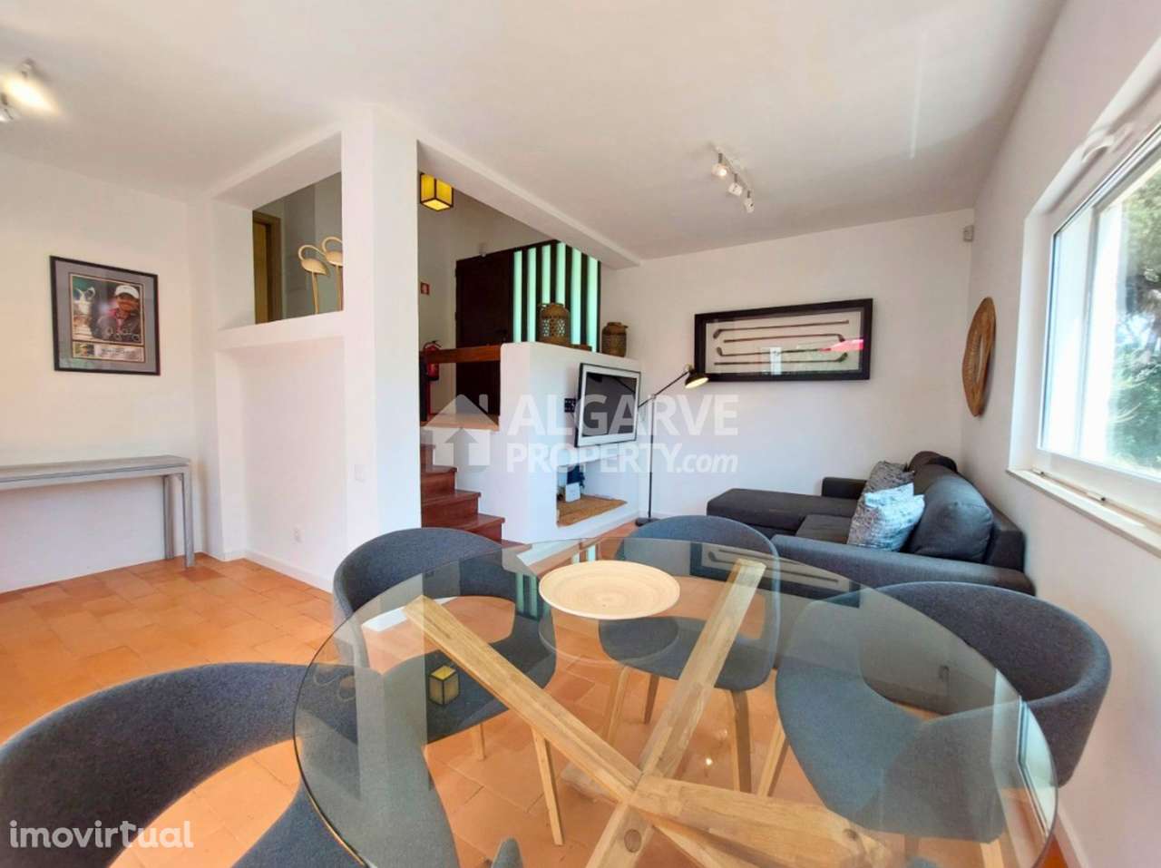 Charmosa moradia geminada V2 com vista sobre o Old Course em Vilamoura - Grande imagem: 2/29