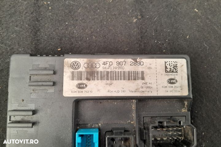 Modul confort 4F0907289D 4F0907289D Audi A6 4F/C6 [facelift] [2008 - - 3