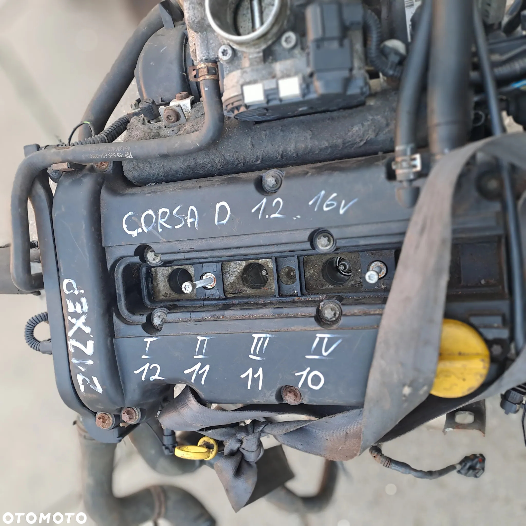 Opel Astra H Corsa D 1.2 16v silnik kompletny kod Z12XEP 123tys.km - 11