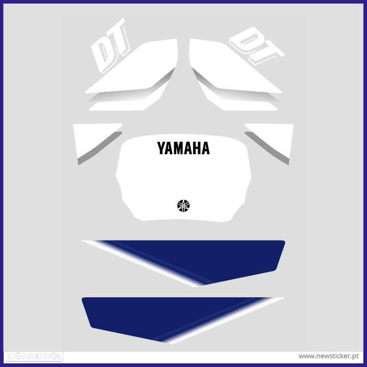 Kit autocolante YAMAHA DT 50LC - 2