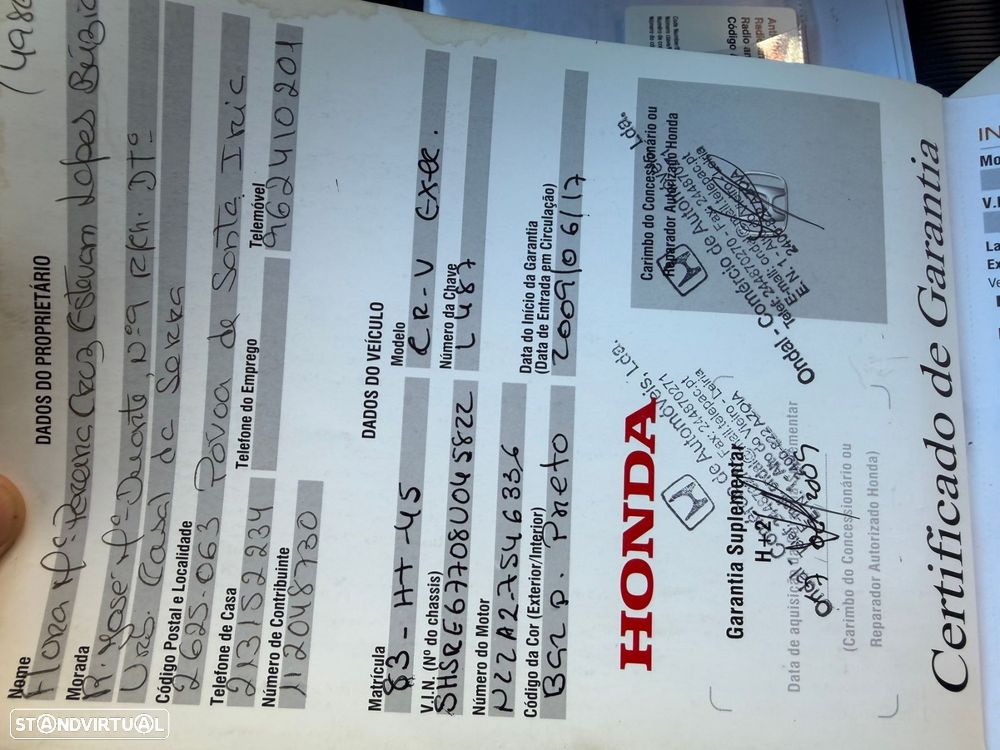 Honda CR-V 2.2 i-CTDi Executive - 22