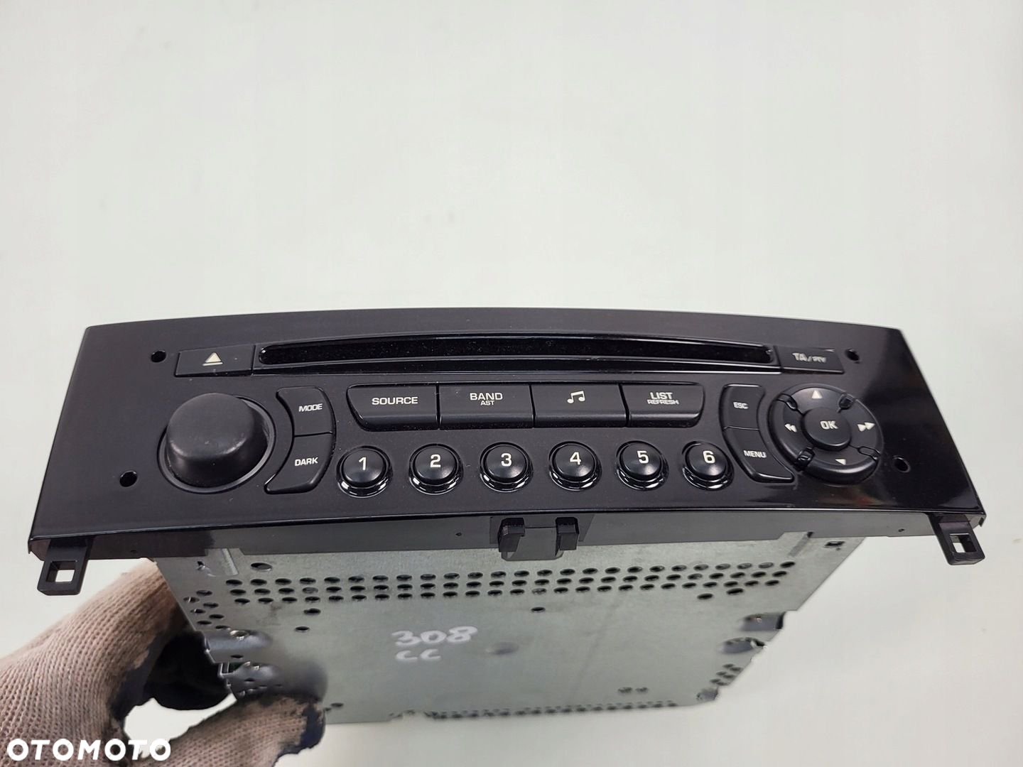 PEUGEOT 308 CC RADIO ODTWARZACZ CD KOD POD VIN - 7