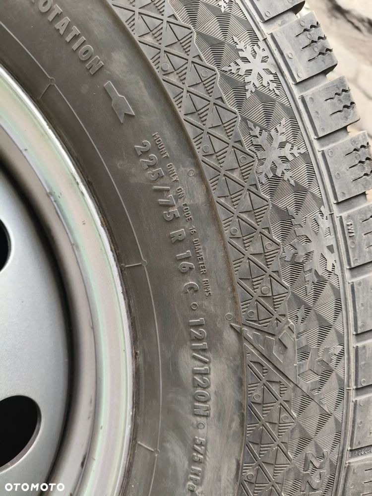 225/75R16C - Continental VanContactViking - 2022r. 7.5mm Komplet - 4
