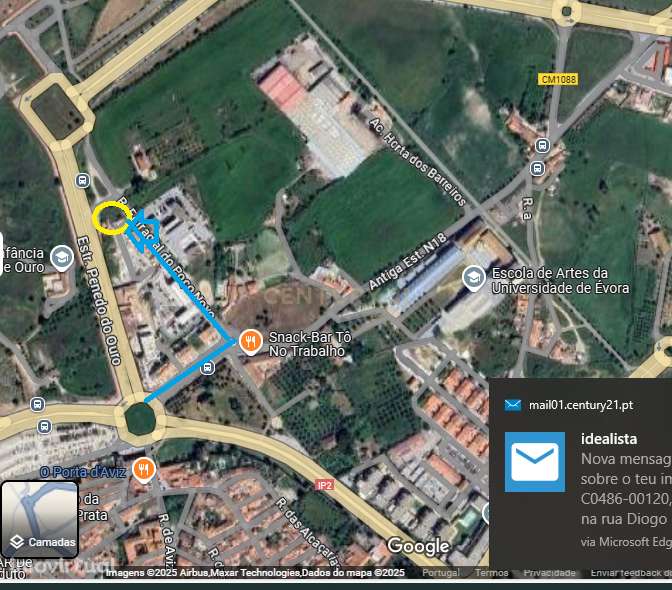 Terreno Urbano em Évora - Oportunidade Única por 110.000€ - Grande imagem: 5/9