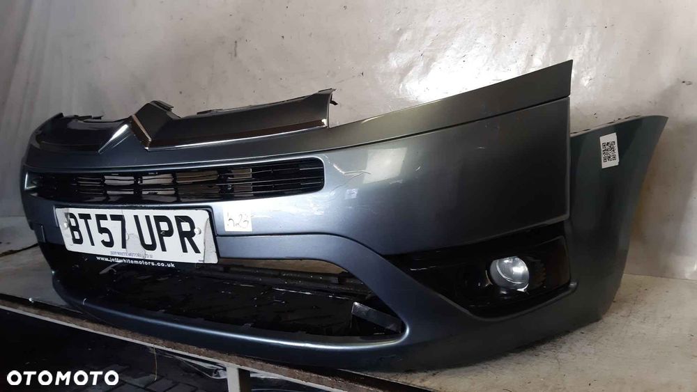 $ ZDERZAK PRZÓD PRZEDNI DO CITROEN C4 GRAND PICASSO HALOGENY KOD KOLOR EZWD SZARY - 3