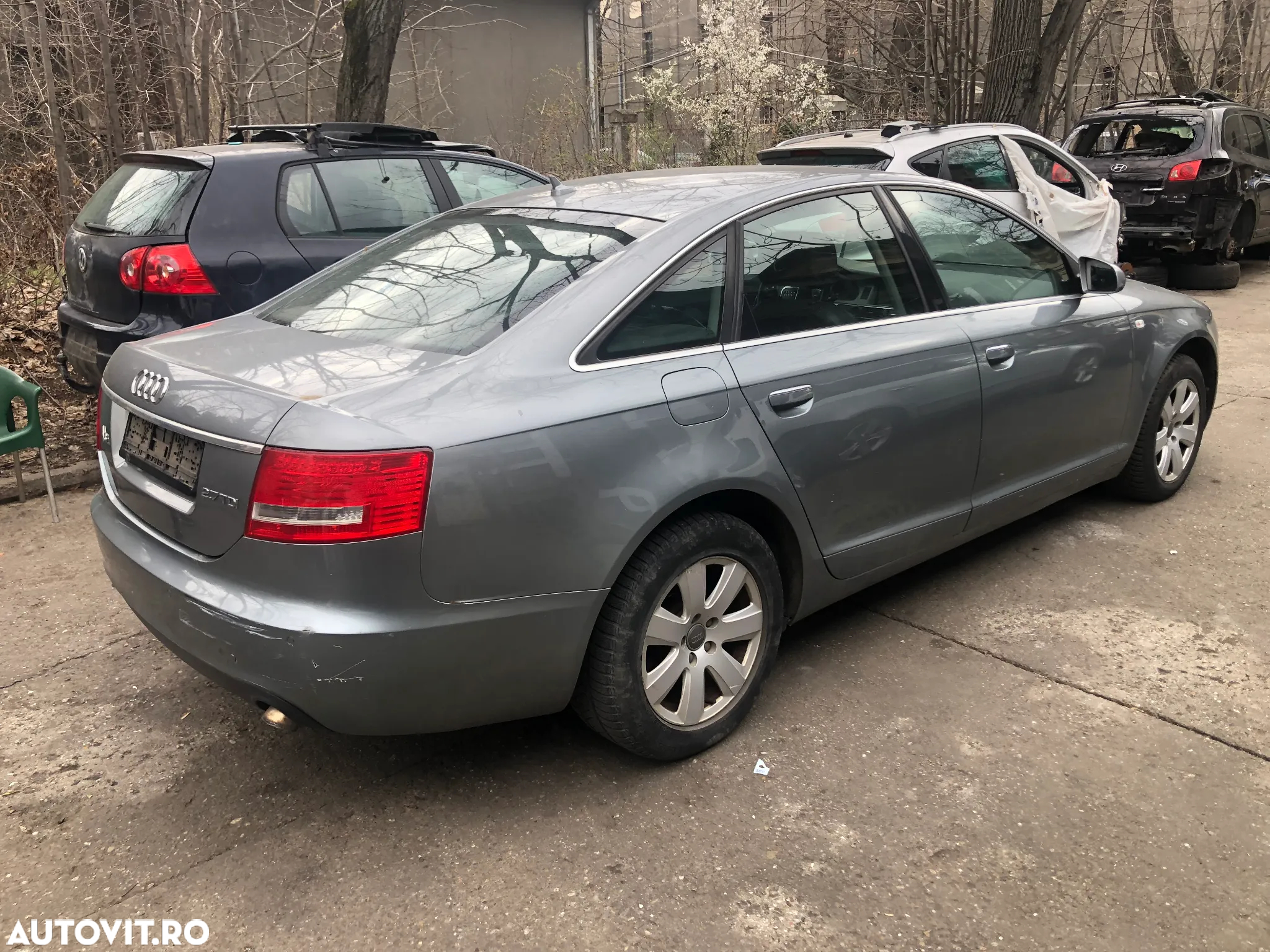 Dezmembrez Audi A6 C6 4F gri 2.7 TDI V6 automat BPP 2008 - 8