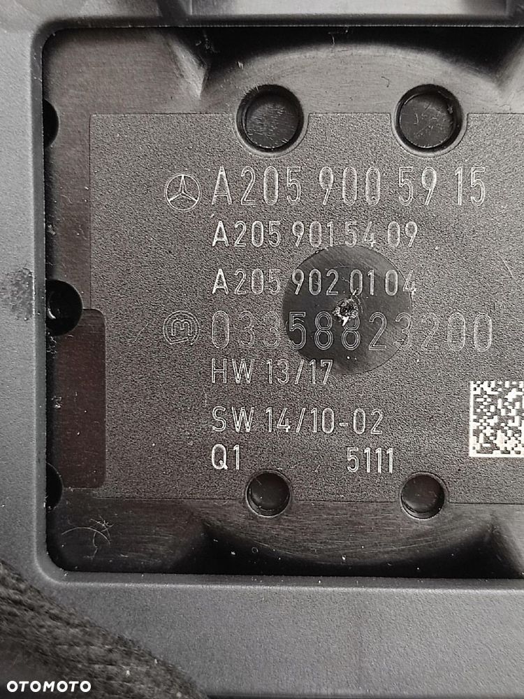 MERCEDES C KLASA W205 C63 AMG KONTROLER IDRIVE - 3