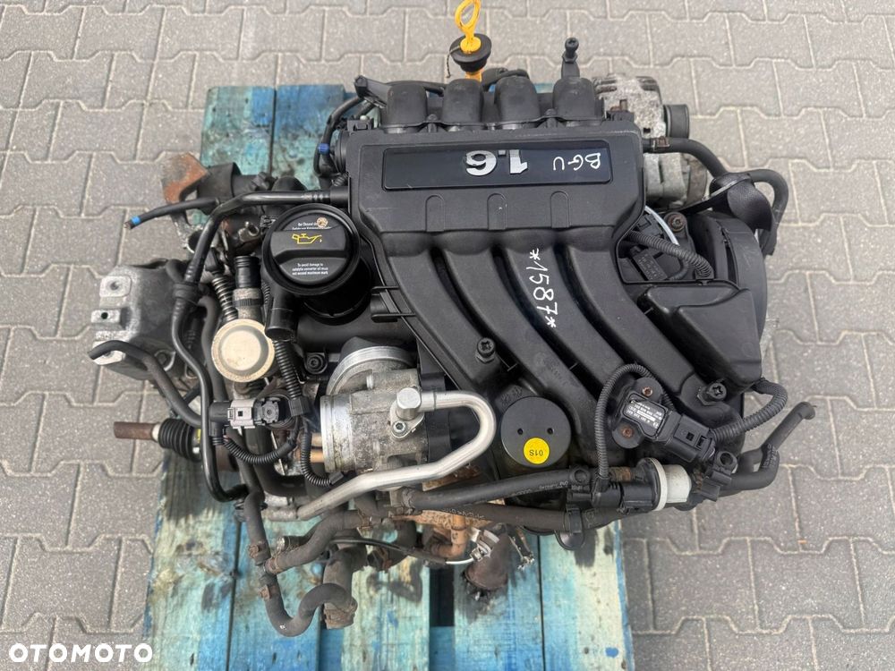 SILNIK KOMPLETNY 1.6 8V BGU SKRZYNIA BIEGÓW FZT VW GOLF V 2008 - 3
